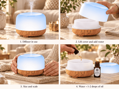 Boulgouiz Air Humidifier/ Diffuser