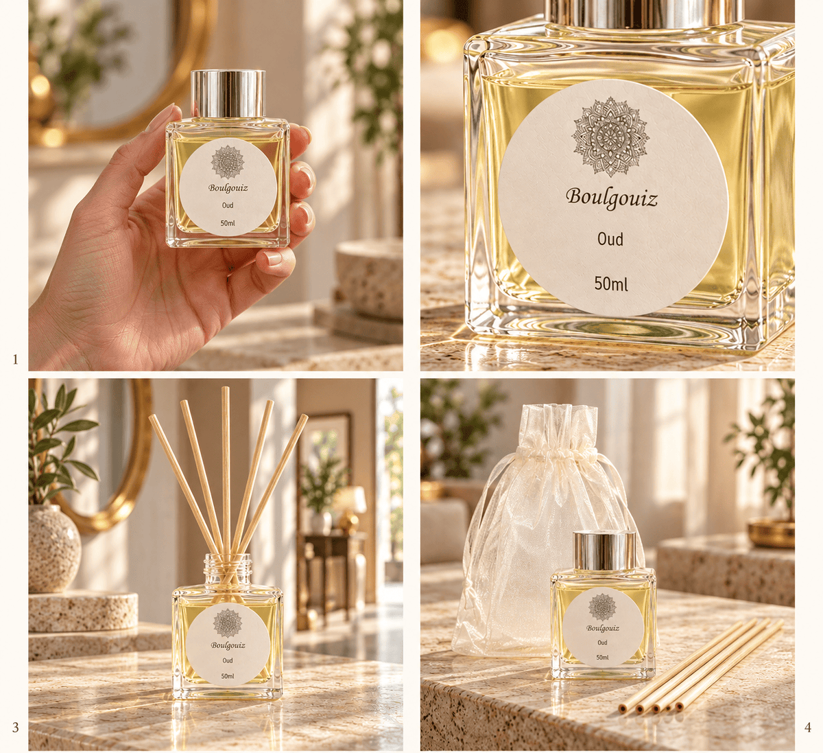 Boulgouiz Reed Diffusers